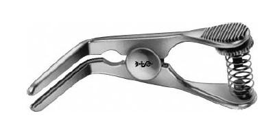 ГЛОВЕР АТРАВМАТ. БУЛЬДОГ ПІНЦЕТ ЗАГНУТ. 35/50MM